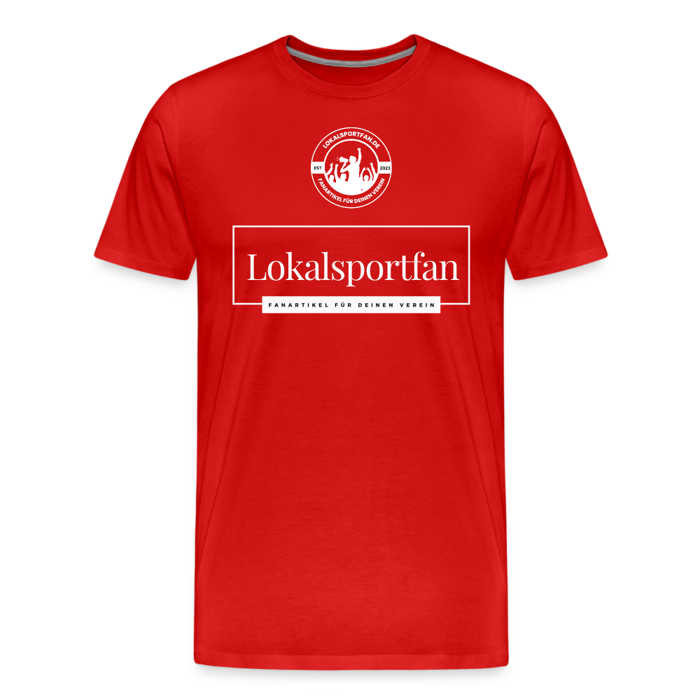 LSF - Männer Premium Bio T-Shirt - Rot