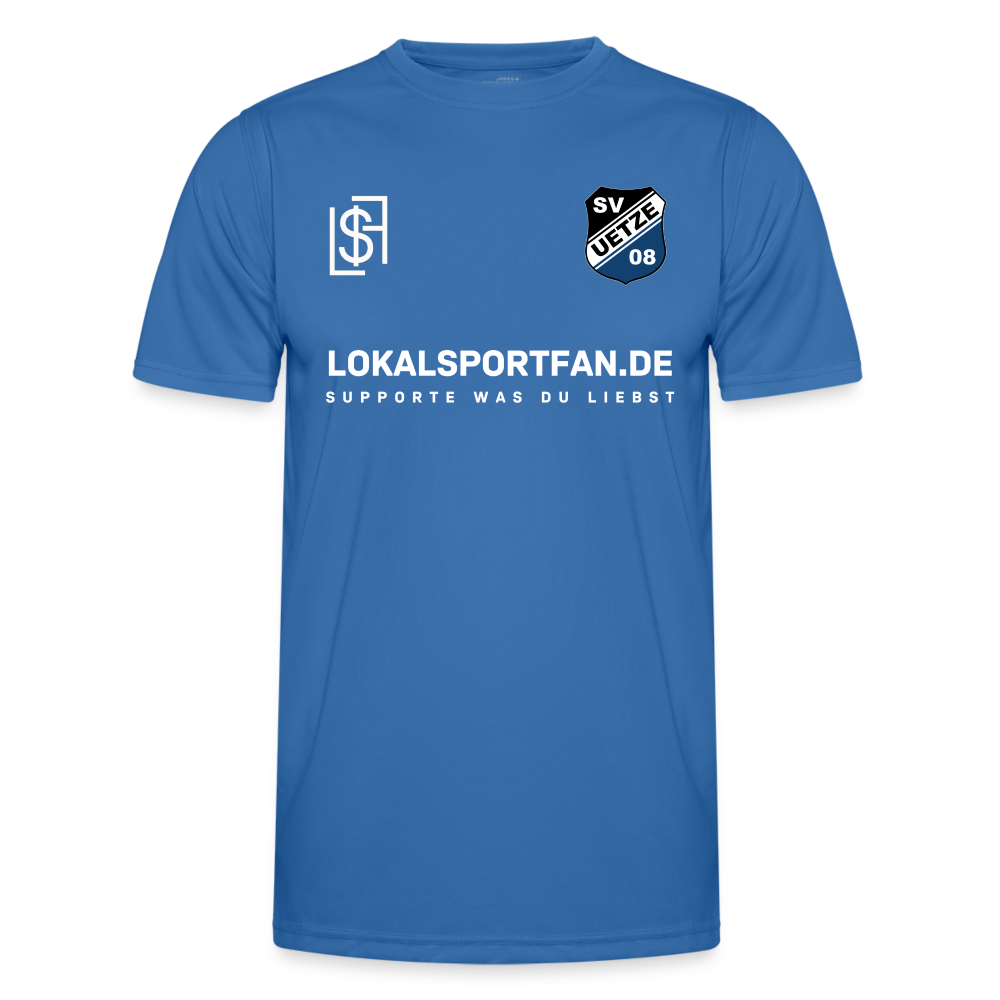 Trainingsshirt - Aufwärmshirt - Funktions-Shirt - Königsblau