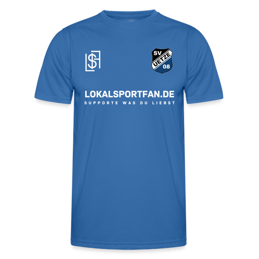 Trainingsshirt - Aufwärmshirt - Funktions-Shirt - Königsblau