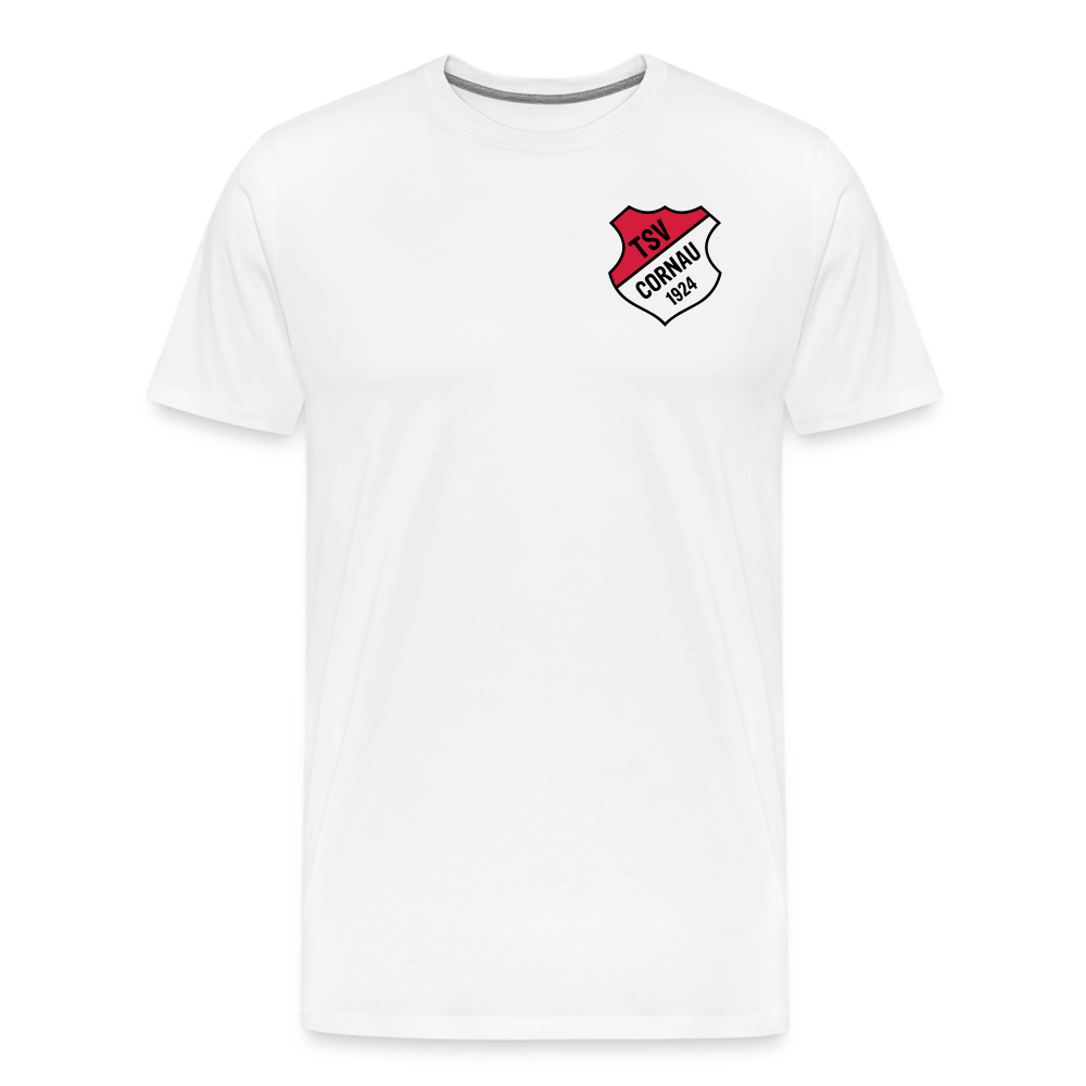 TSV Cornau Logo Shirt Bio Premium T-Shirt flex - Weiß