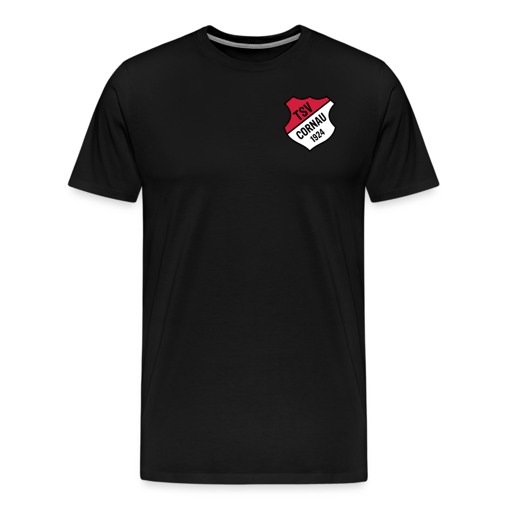 TSV Cornau Logo Shirt Bio Premium T-Shirt flex - Schwarz