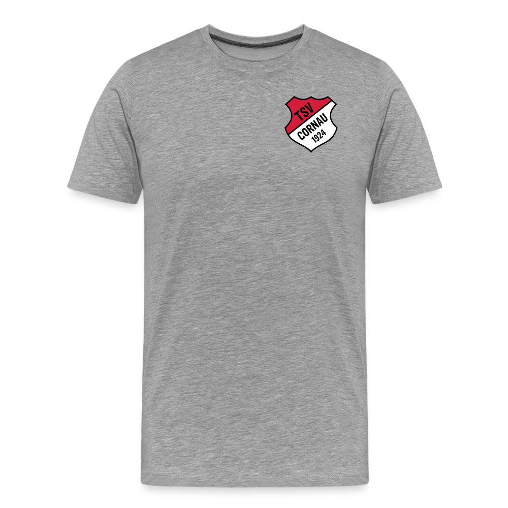TSV Cornau Logo Shirt Bio Premium T-Shirt flex - Grau meliert