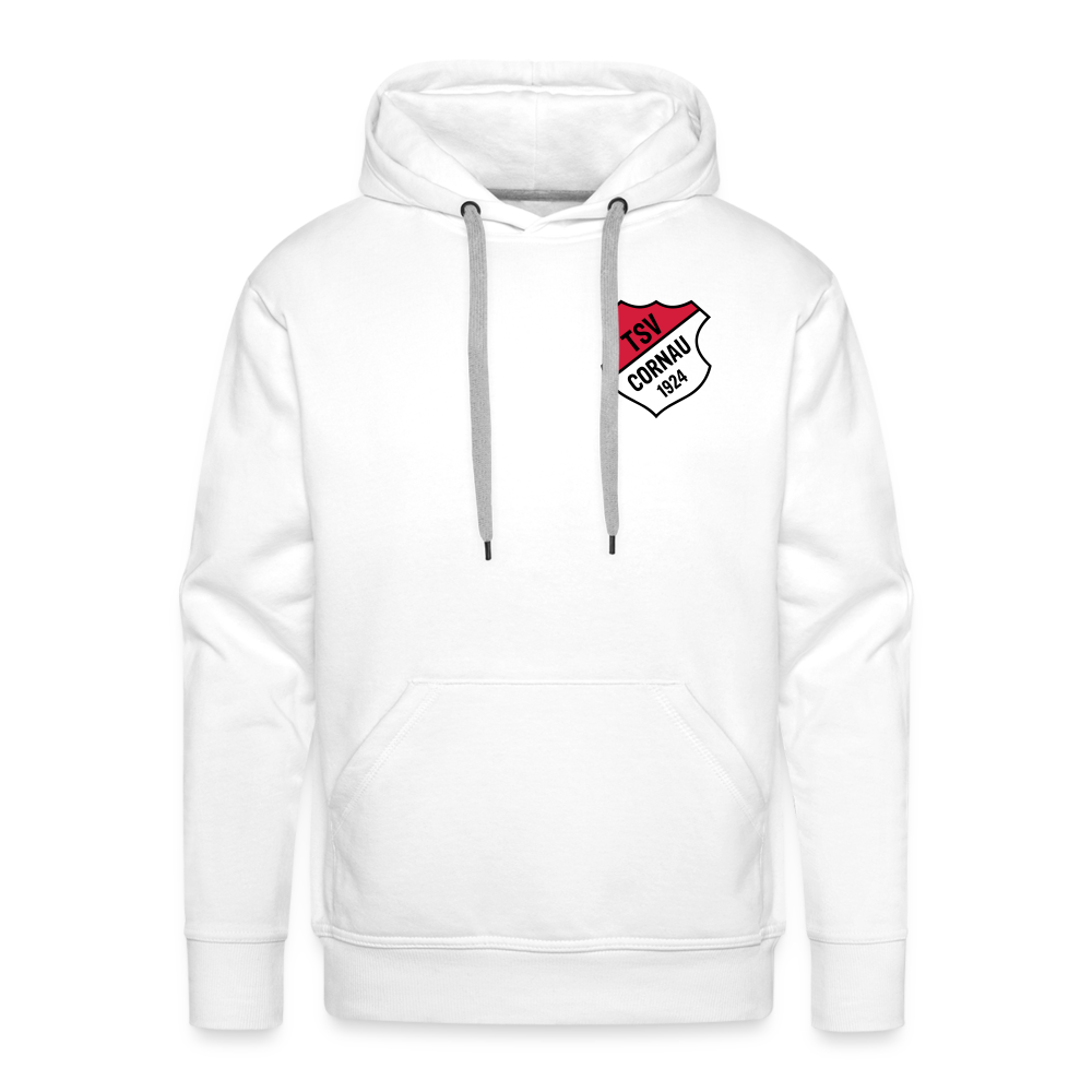 TSV Cornau Premium Hoodie logo flex - Weiß