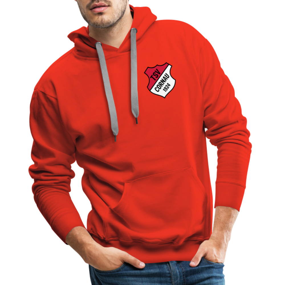 TSV Cornau Premium Hoodie logo flex - Rot