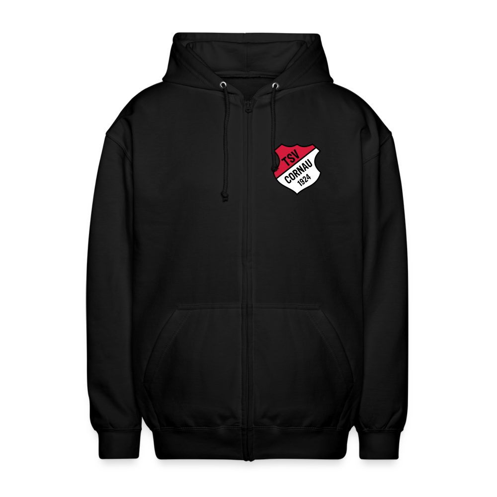 TSV Cornau Kapuzenjacke Logo flex - Schwarz