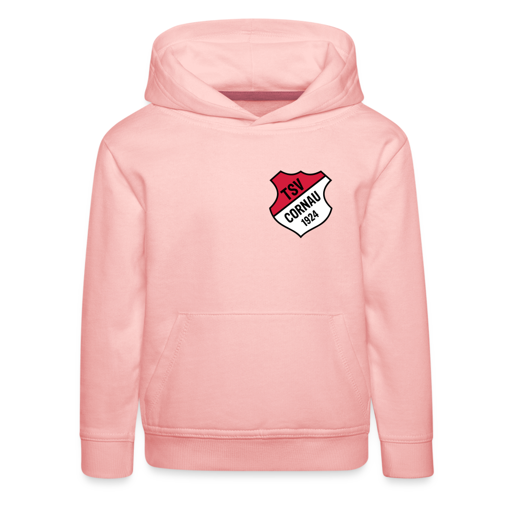 TSV Cornau Kinder Premium Hoodie Logo flex - Kristallrosa