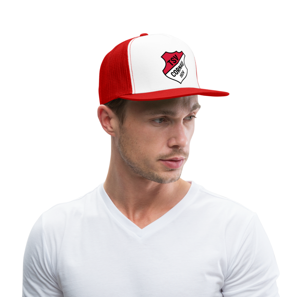 TSV Cornau Trucker Cap - Weiß/Rot