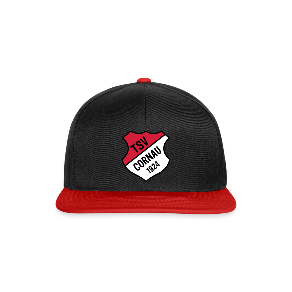 TSV Cornau Snapback Cap - Schwarz/Rot