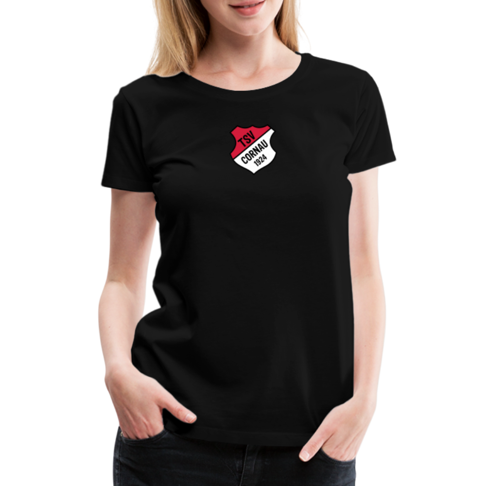 TSV Cornau Frauen Premium T-Shirt - Schwarz