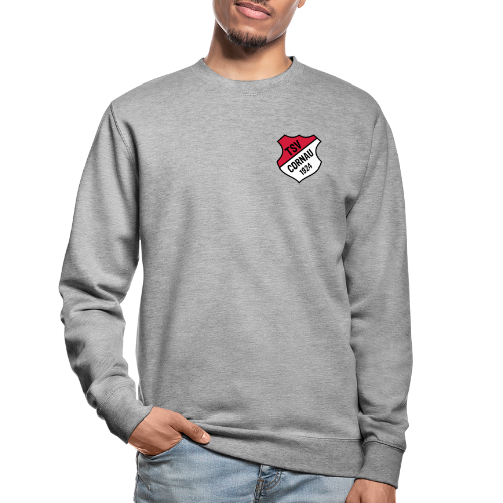 TSV Cornau Unisex Pullover - Weißgrau meliert