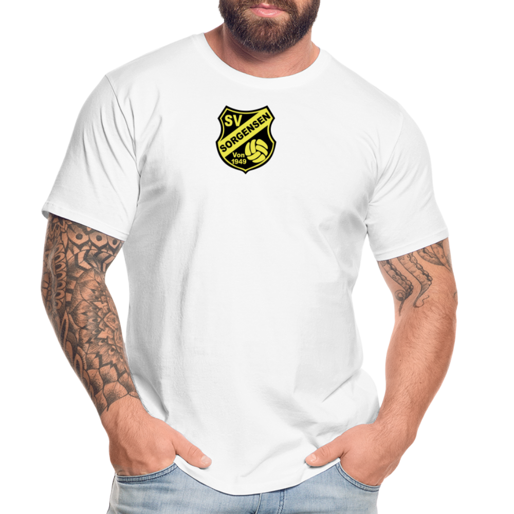 SV Sorgensen Premium T-Shirt Logo flex - Weiß