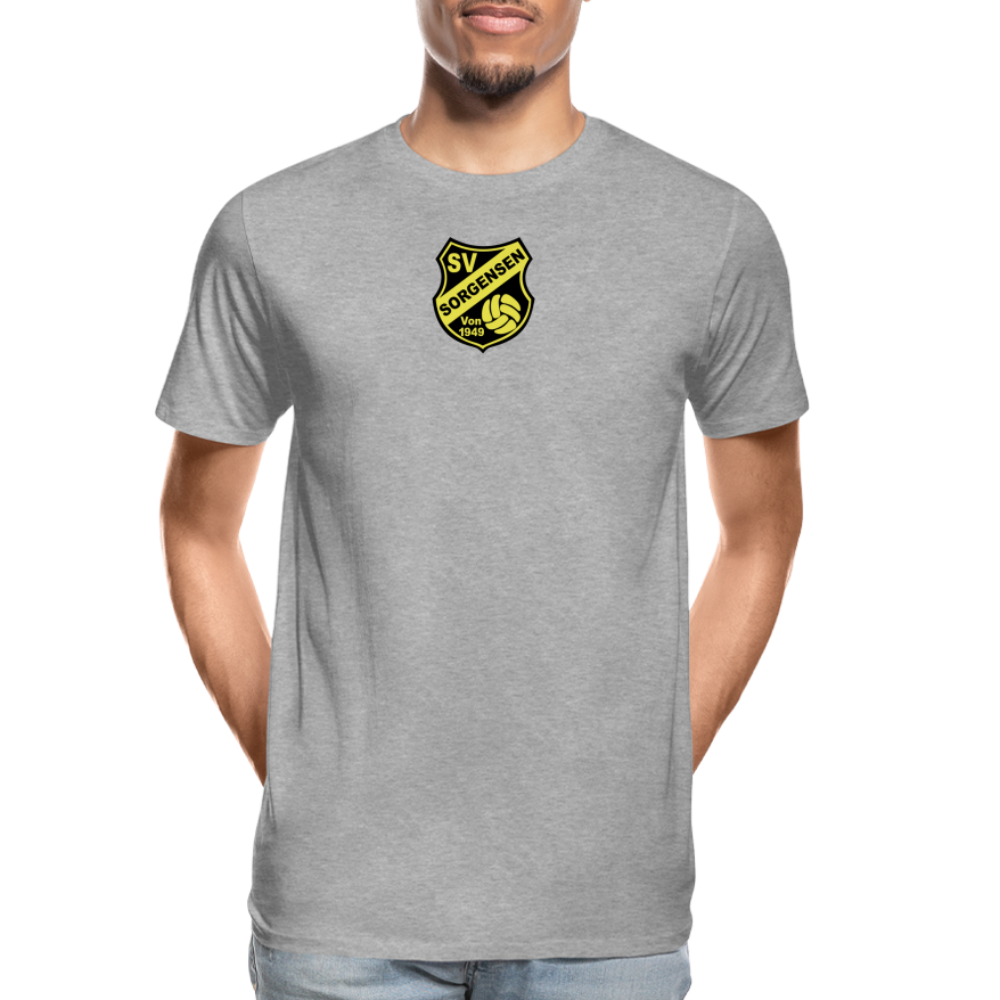 SV Sorgensen Premium T-Shirt Logo flex - Grau meliert