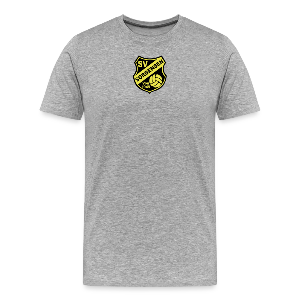 SV Sorgensen Premium T-Shirt Logo flex - Grau meliert