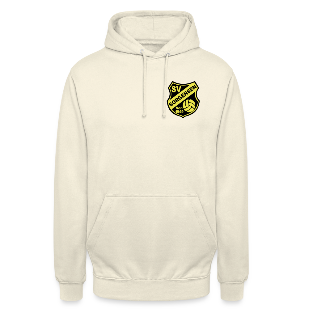 SV Sorgensen Unisex Hoodie Logo flex - Vanille-Milchshake