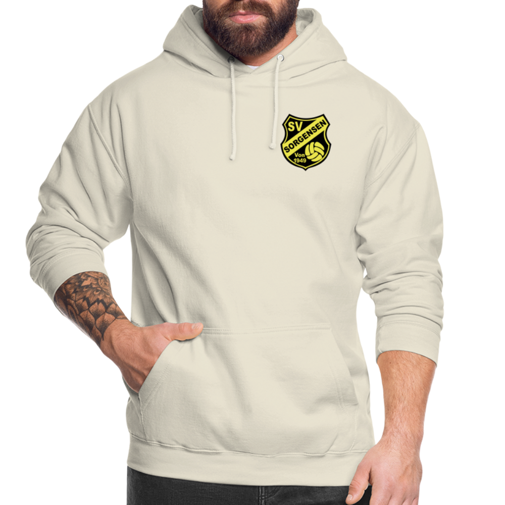 SV Sorgensen Unisex Hoodie Logo flex - Vanille-Milchshake