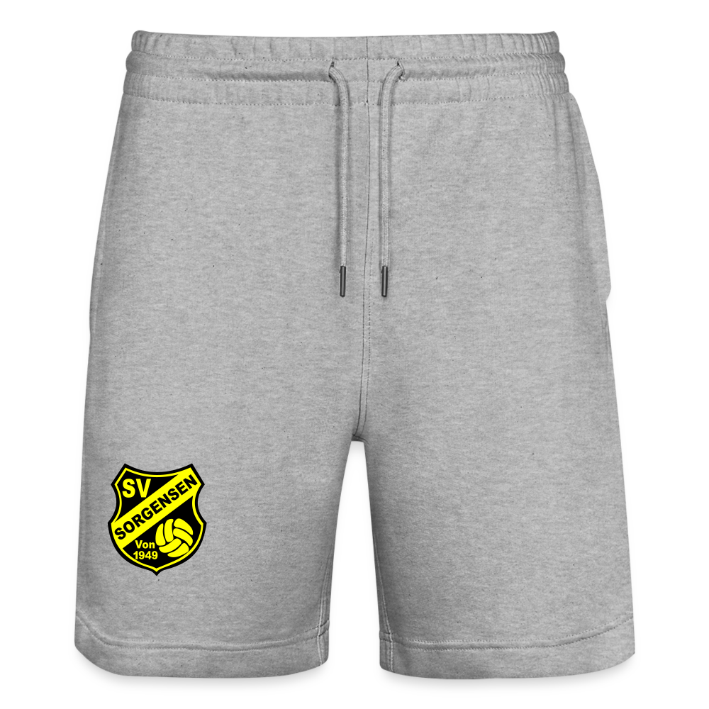 SV Sorgensen Unisex Bio Joggingshorts - Grau meliert