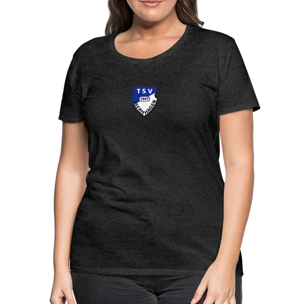TSV Isernhagen Frauen Premium T-Shirt Logo flex - Anthrazit
