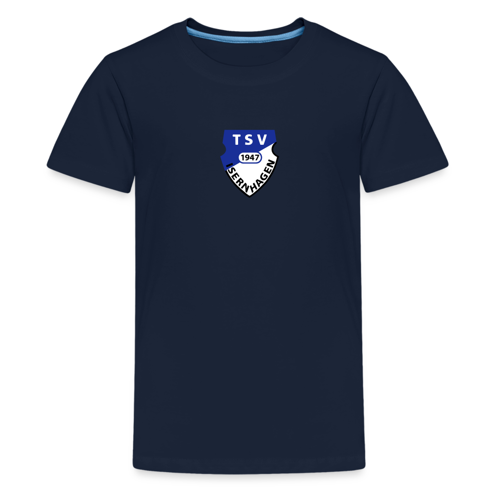 TSV Isernhagen Teenager Premium T-Shirt Logo flex - Navy