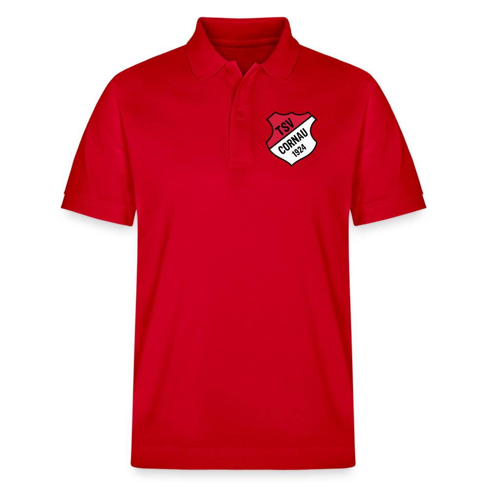 TSV Cornau - Unisex Bio-Poloshirt - Rot