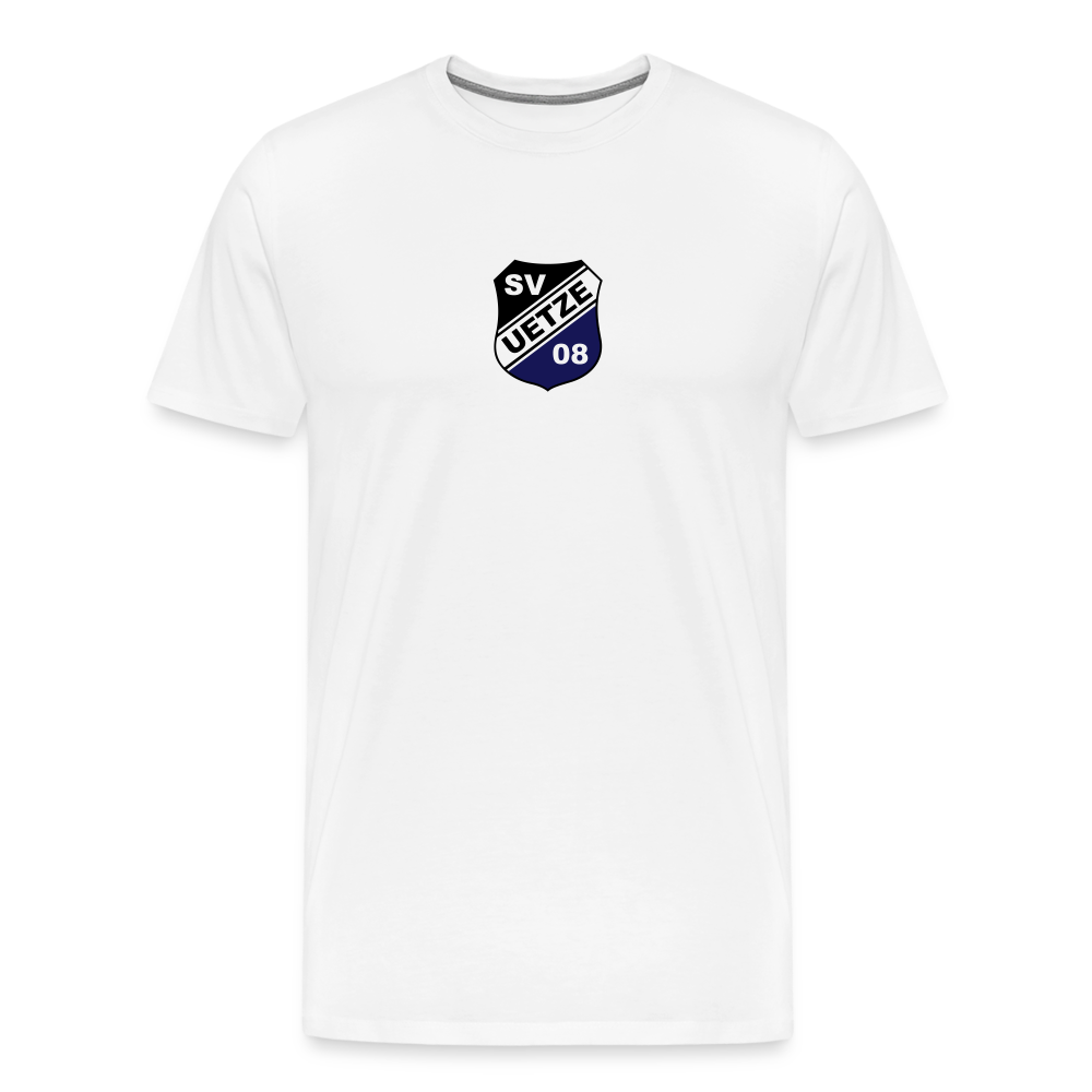 SV Uetze Premium T-Shirt Logo flex - Weiß