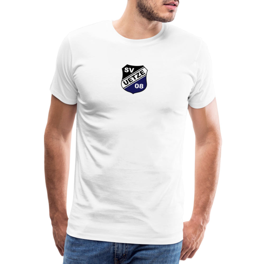SV Uetze Premium T-Shirt Logo flex - Weiß