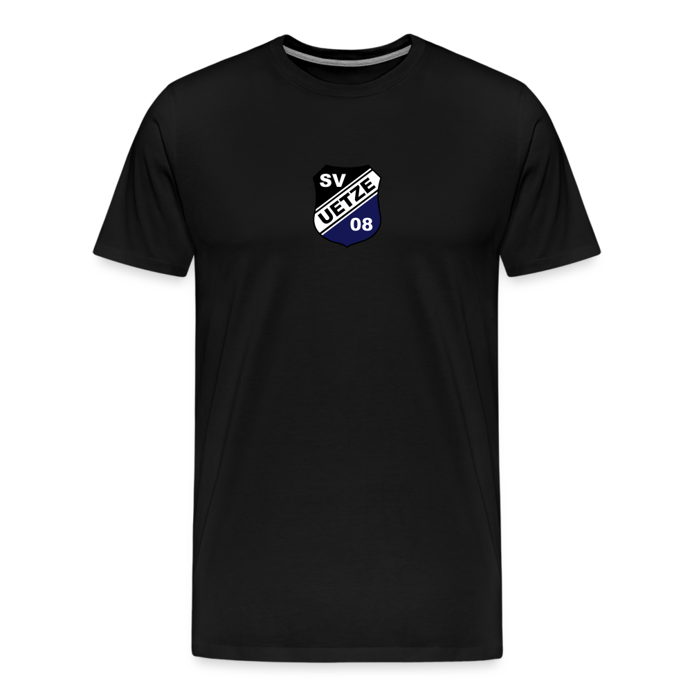SV Uetze Premium T-Shirt Logo flex - Schwarz
