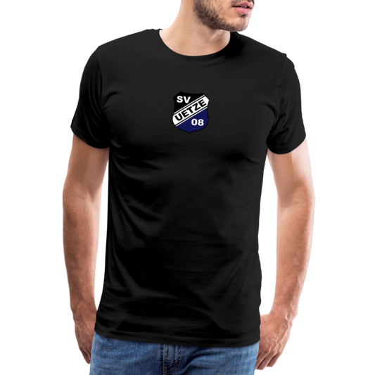 SV Uetze Premium T-Shirt Logo flex - Schwarz