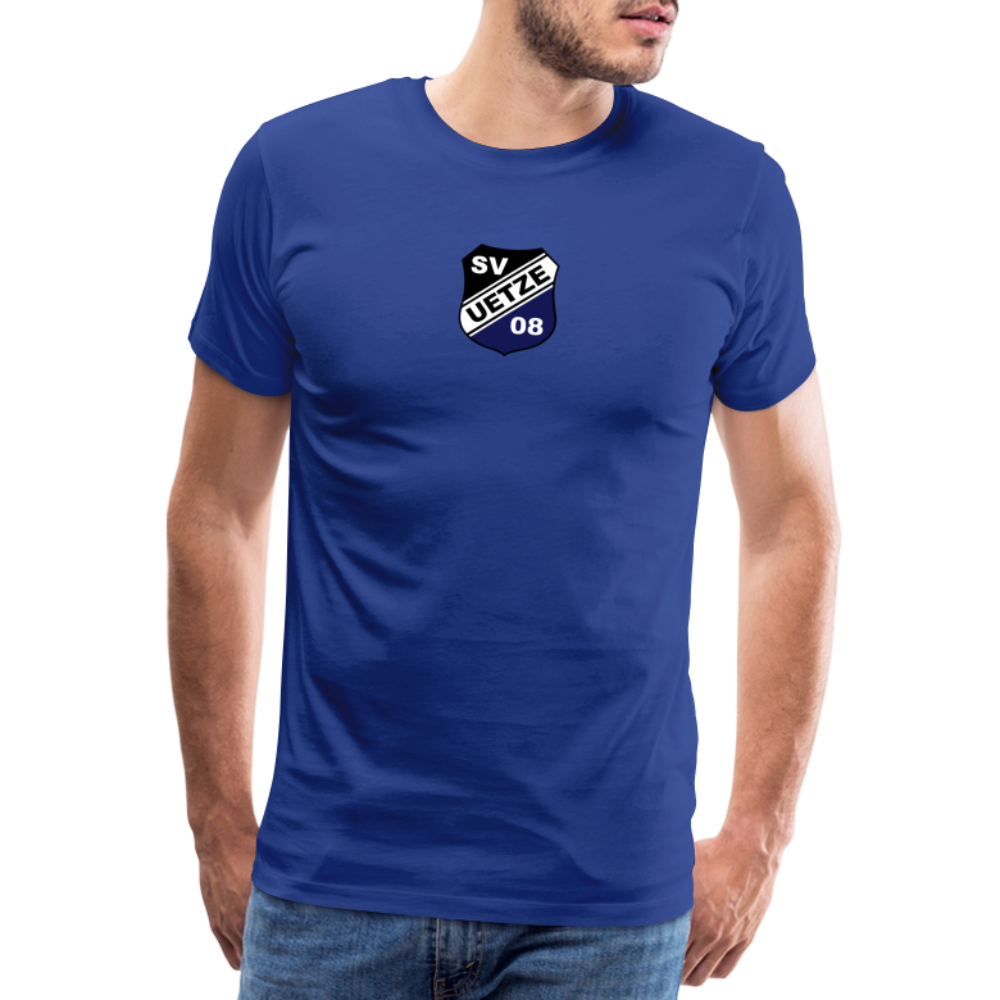 SV Uetze Premium T-Shirt Logo flex - Königsblau