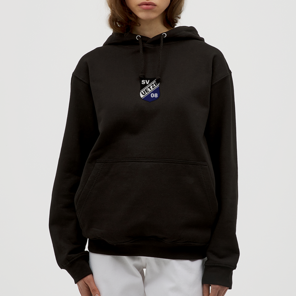 SV Uetze 08 Unisex Hoodie Logo flex - Schwarz