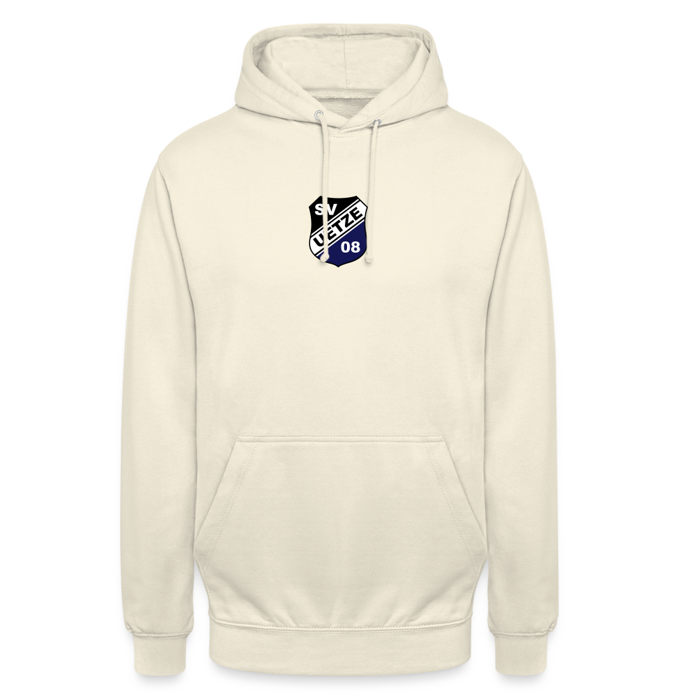 SV Uetze 08 Unisex Hoodie Logo flex - Vanille-Milchshake