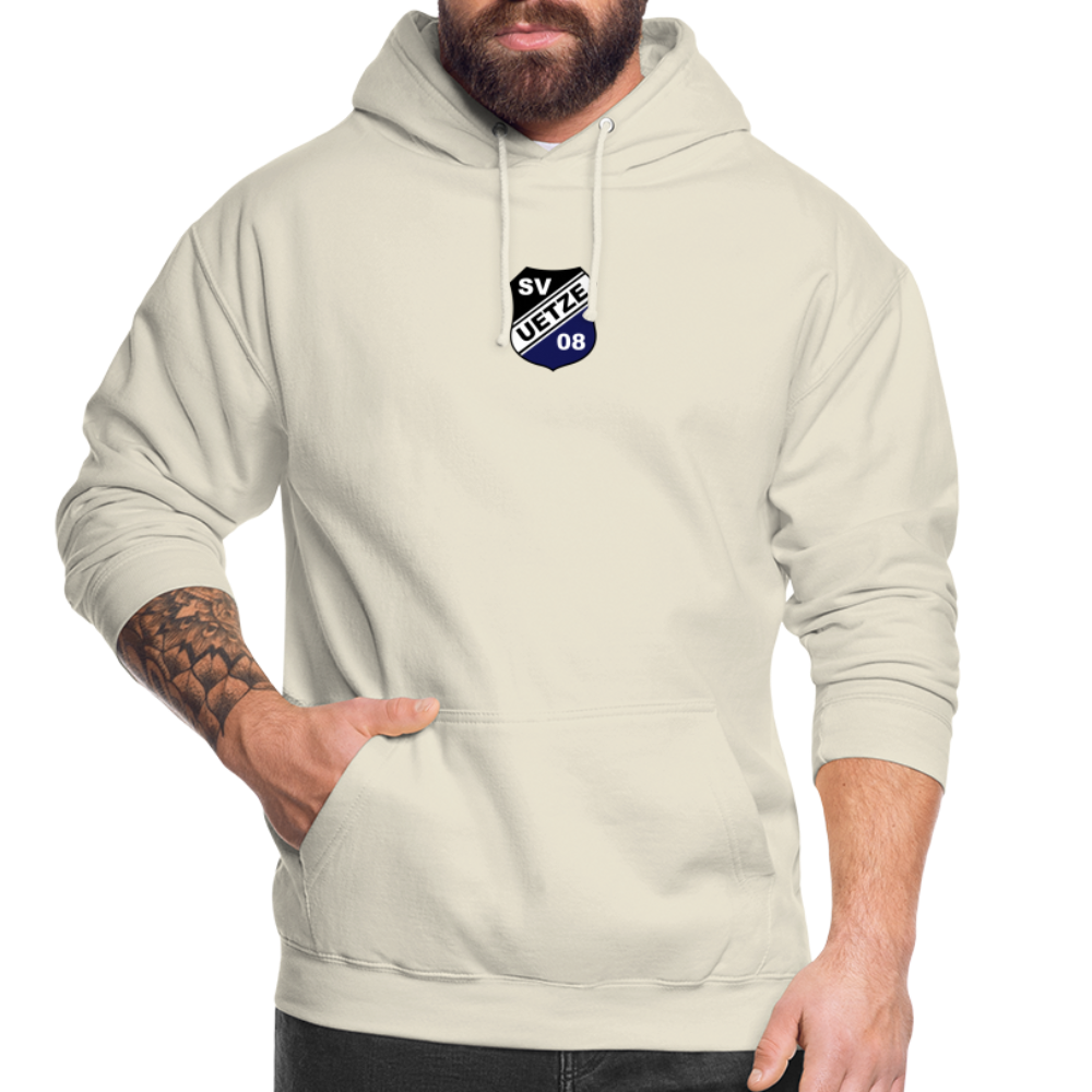 SV Uetze 08 Unisex Hoodie Logo flex - Vanille-Milchshake