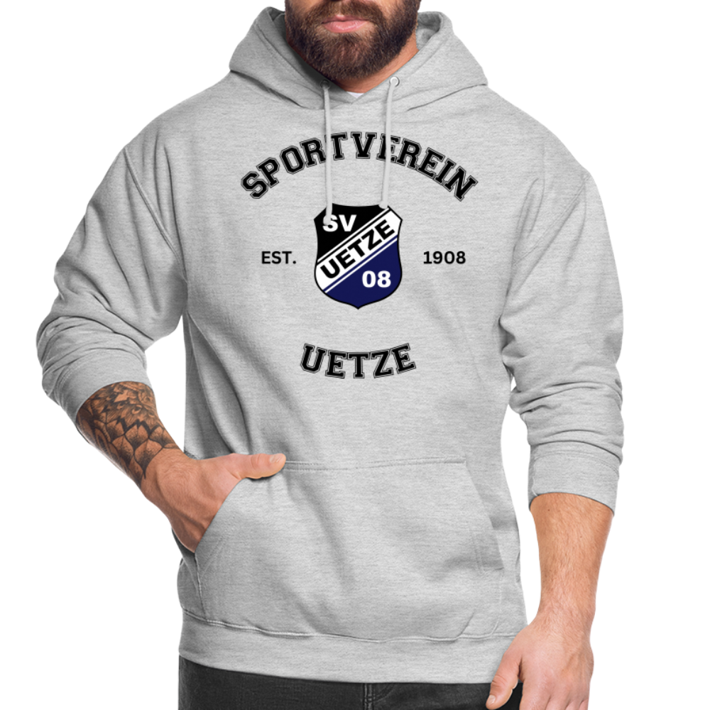 SV Uetze 08 Collage Unisex Hoodie flex - Hellgrau meliert