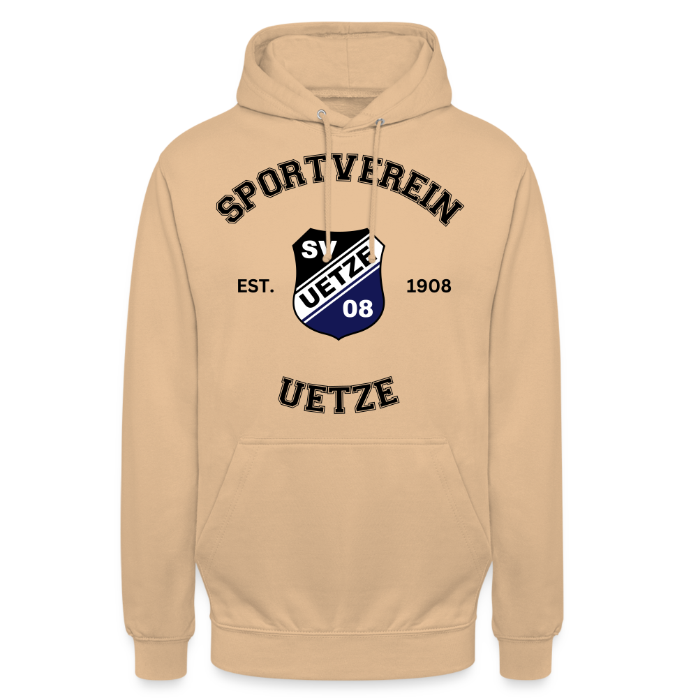 SV Uetze 08 Collage Unisex Hoodie flex - Beige