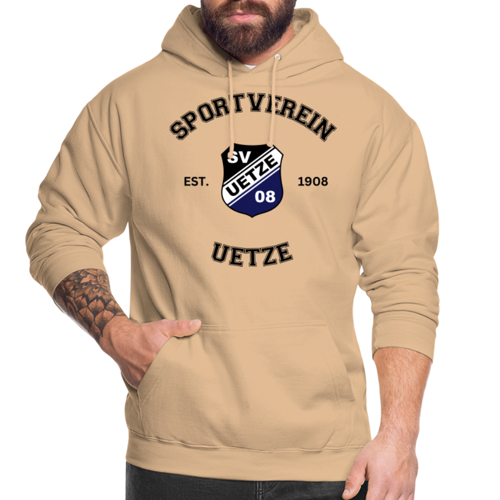 SV Uetze 08 Collage Unisex Hoodie flex - Beige