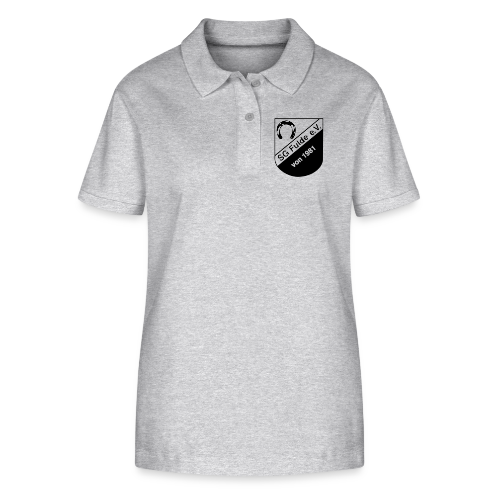 SG Fulde Frauen Bio-Poloshirt flex - Grau meliert