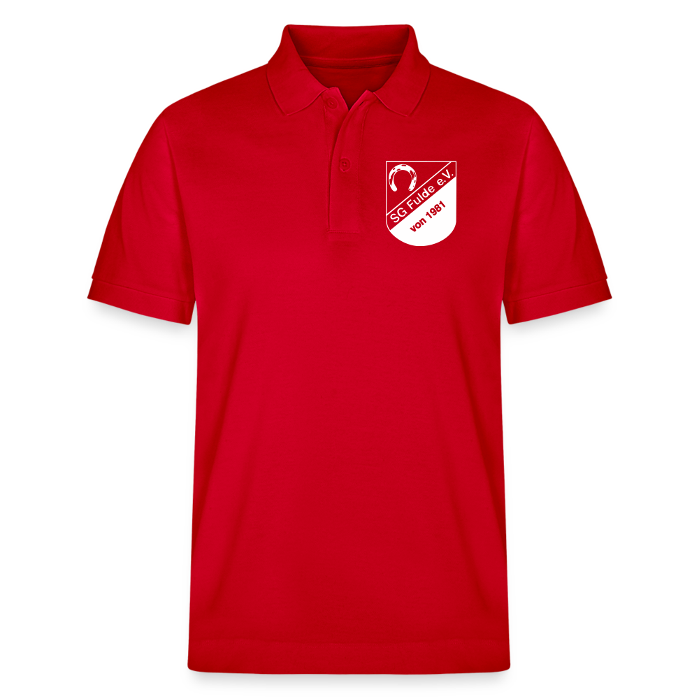 SG Fulde Bio-Poloshirt flex - Rot
