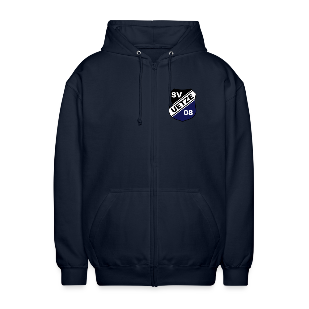 SV Uetze 08 Unisex Kapuzenjacke Logo flex - Navy