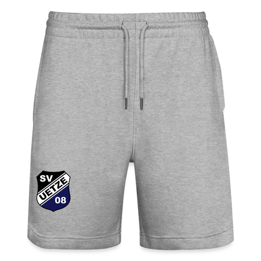 SV Uetze 08 Unisex Bio Joggingshorts - Grau meliert