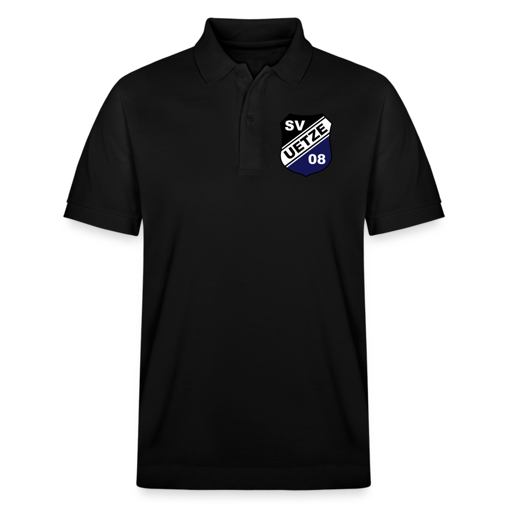 SV Uetze 08 Bio-Poloshirt flex - Schwarz