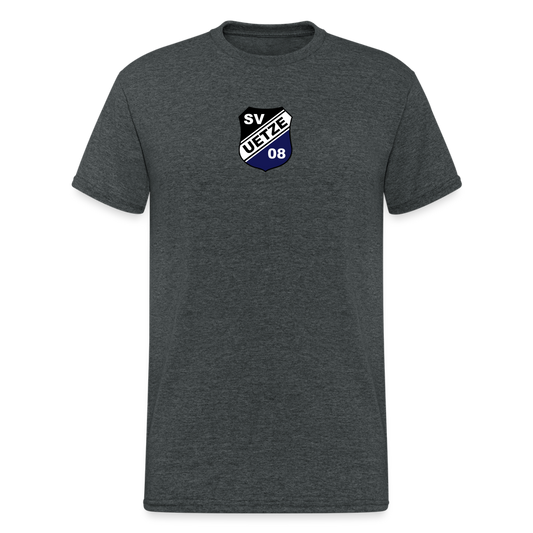 SV Uetze 08 - Unisex heavy T-Shirt flex - Dunkelgrau meliert
