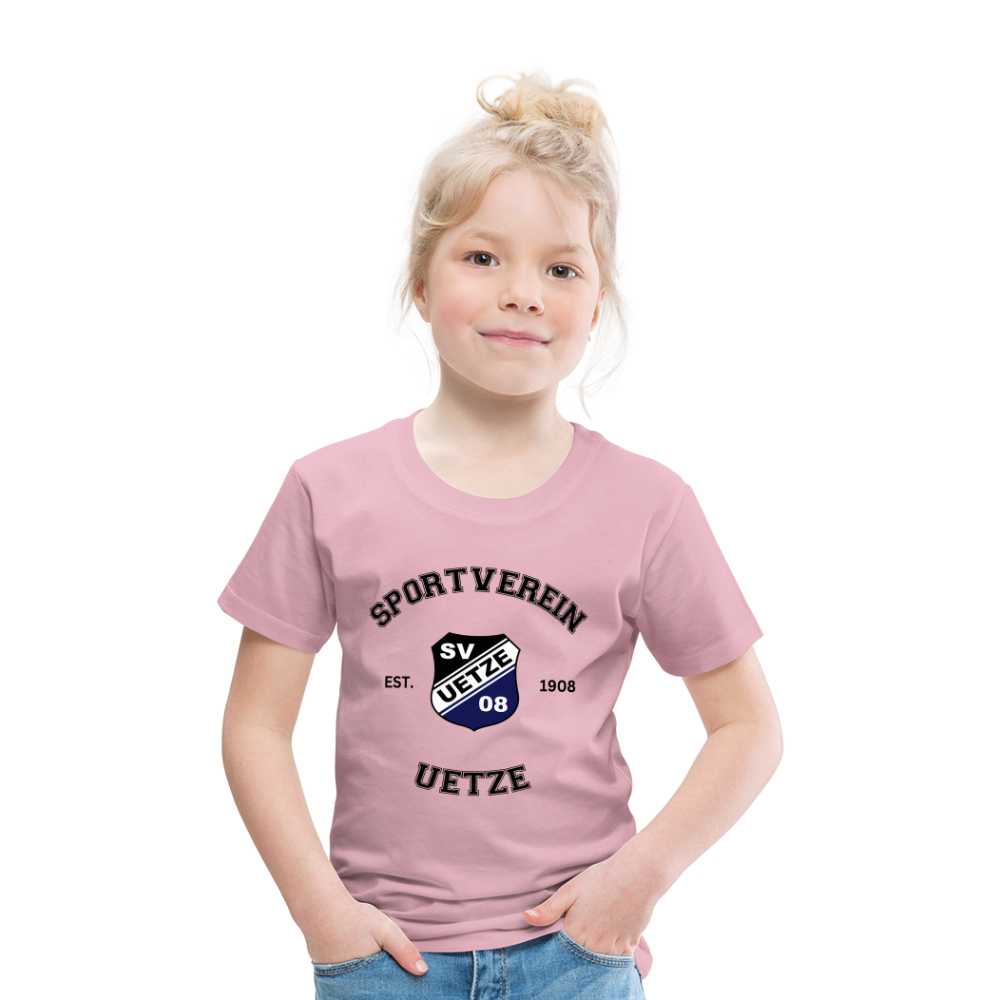 SV Uetze 08 Kinder Premium T-Shirt flex - Hellrosa