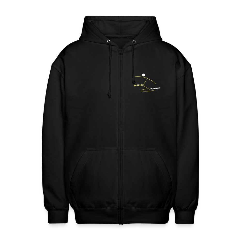 SG Fulde Petanque Unisex Kapuzenjacke - Schwarz