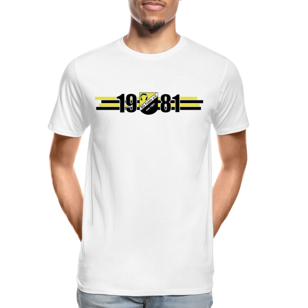 SG Fulde Tradition seit 1981 Premium T-Shirt flex - Weiß