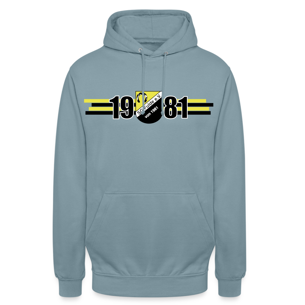 SG Fulde 1981 Unisex Hoodie flex - Nebelblau