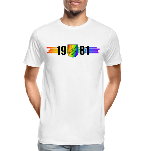 SG Fulde für Vielfalt unisex Premium Bio T-Shirt - Weiß