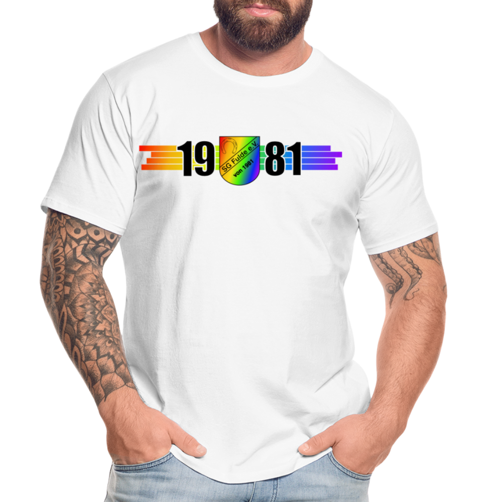 SG Fulde für Vielfalt unisex Premium Bio T-Shirt - Weiß