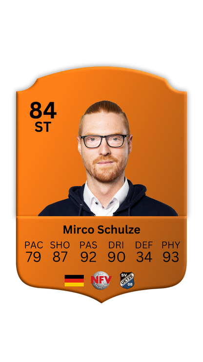 Deine persönliche Fußball Playercard