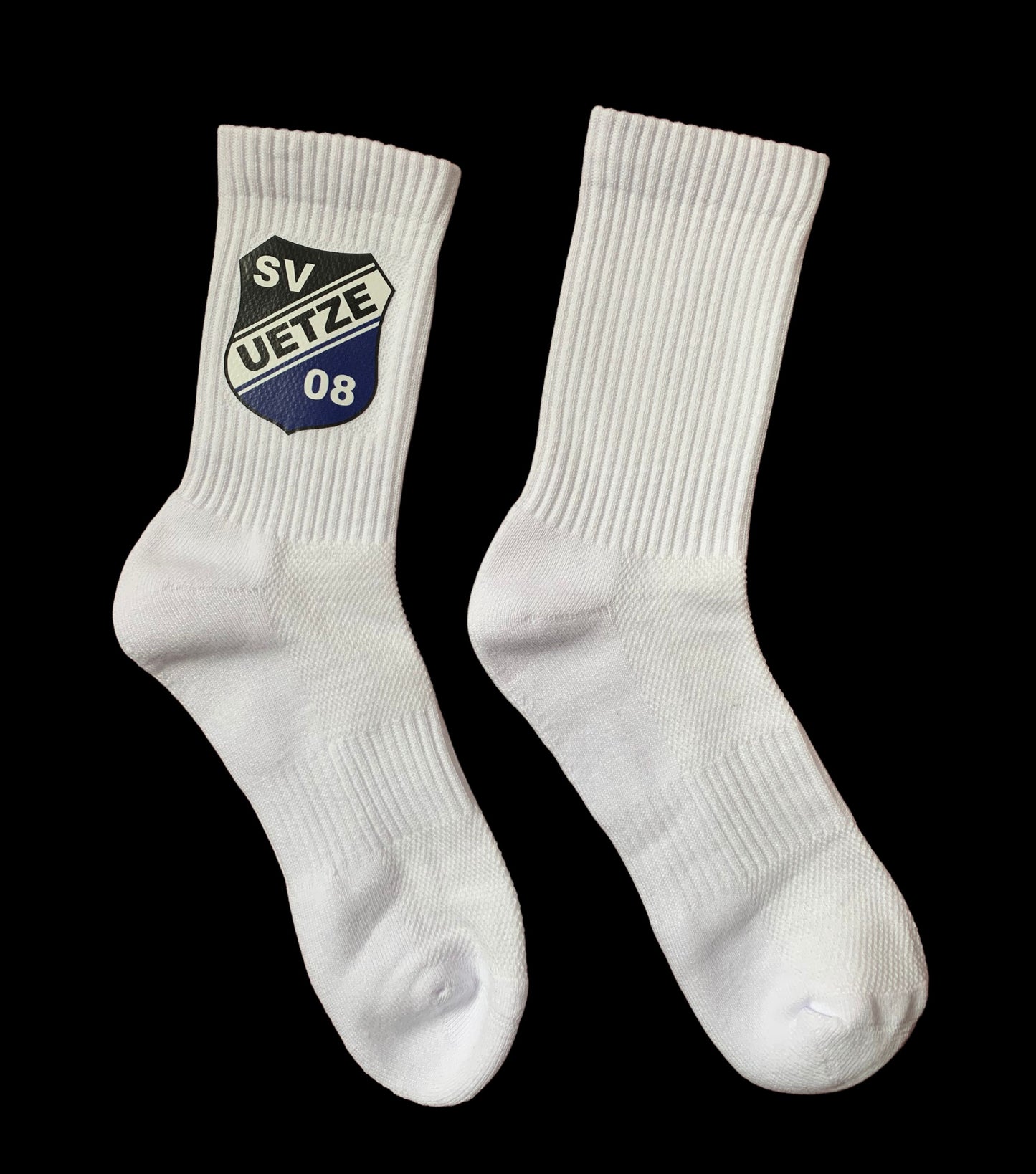 SV Uetze 08 Sportsocken weiß mit Logo