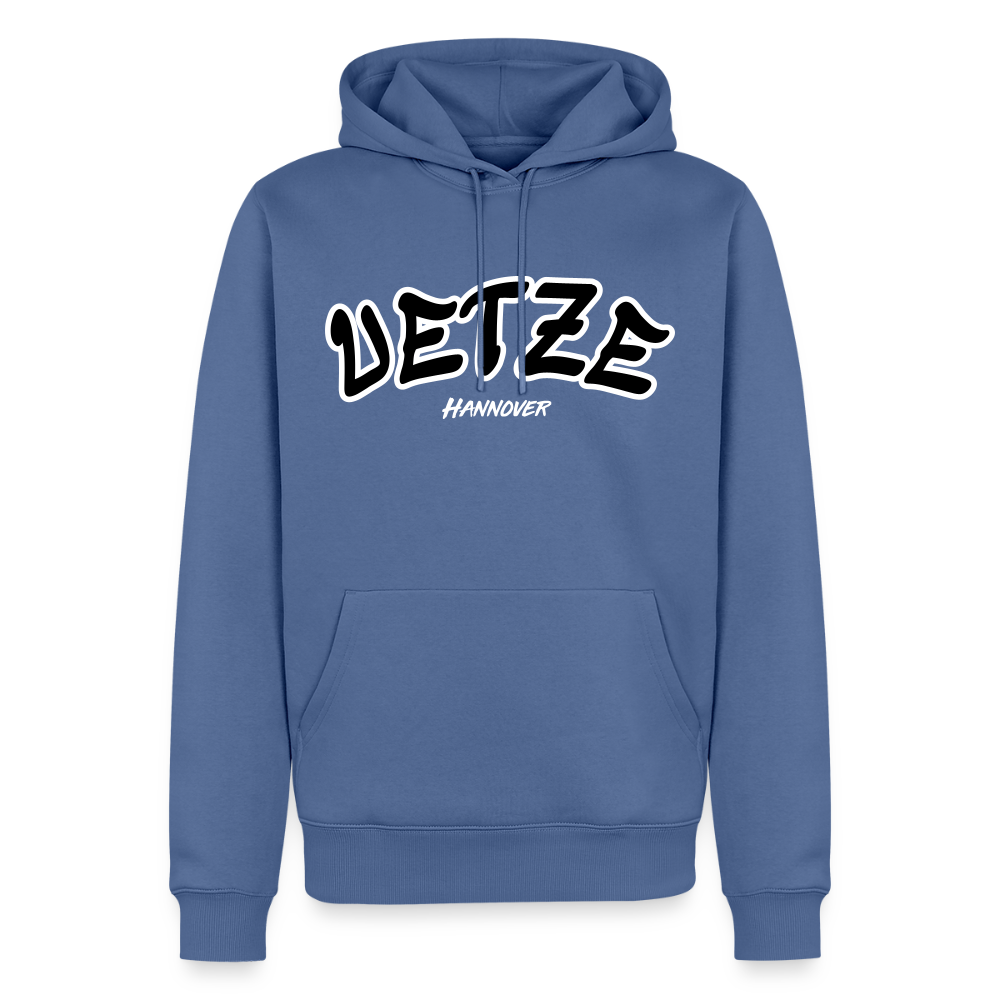 Uetze Hannover Unisex Hoodie flex - Taubenblau
