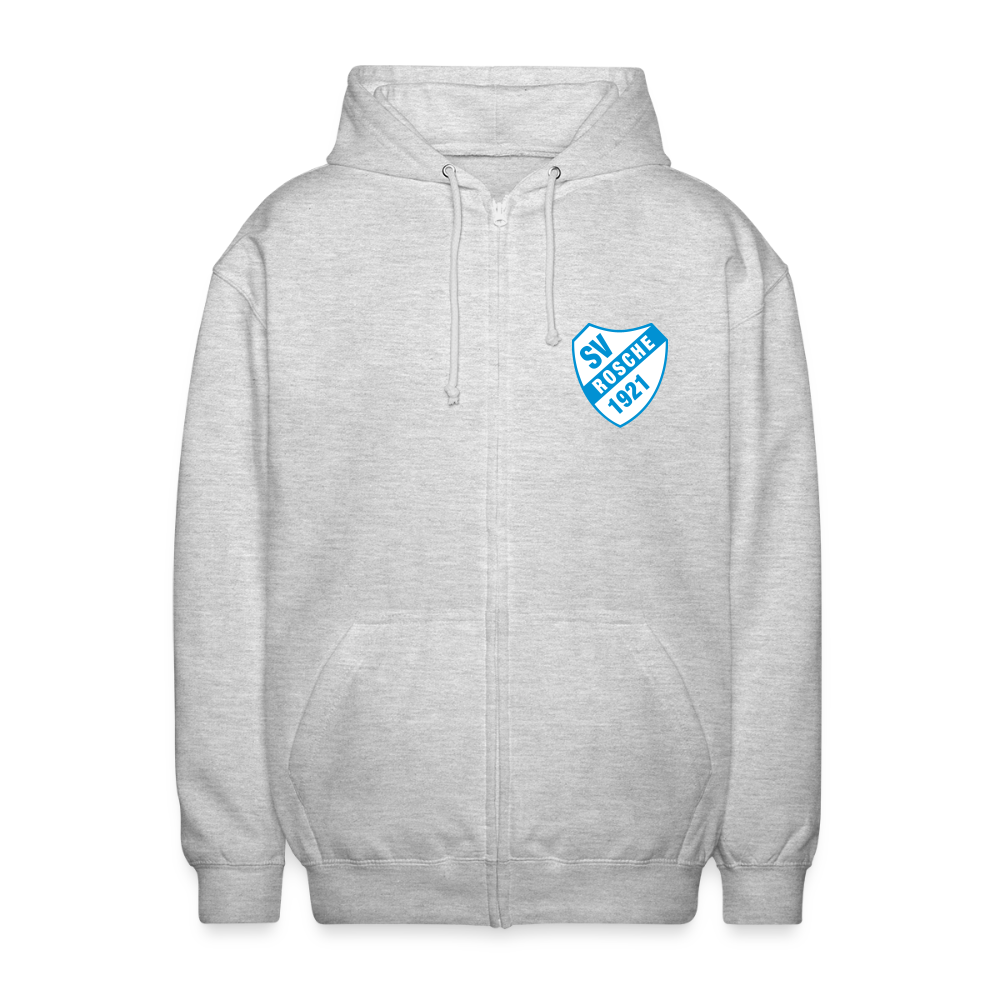 SV Rosche Unisex Kapuzenjacke flex - Hellgrau meliert